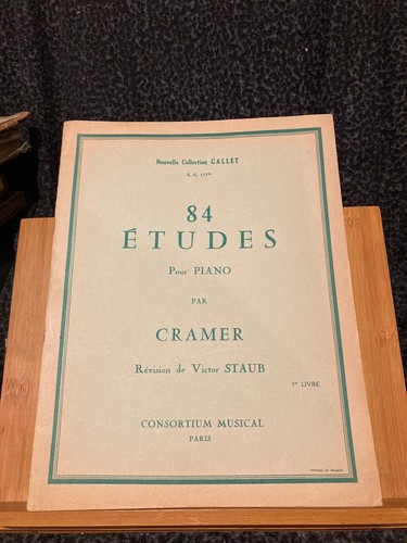 Cramer études pour piano - 84,