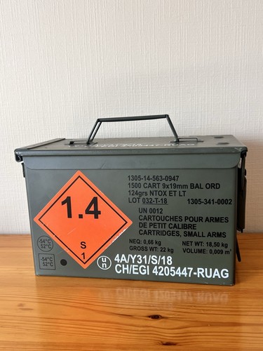 Boite caisse munition - caisse,