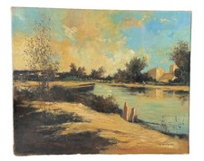 Tableau signé P.Bourgogne