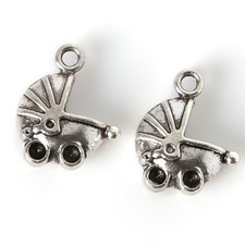 5 Breloque Pendentif Poussette