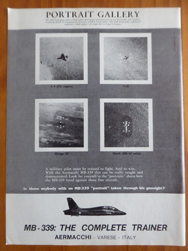 1984 pub avion aermacchi - 9/1984,