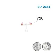 FOURCHE PALETTE partie 710 pour mouvement suisse automatique ETA 2651.