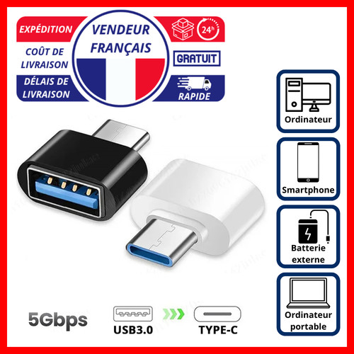 Adaptateur otg usb - a, 3.0