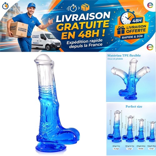 Gode cm transparent - xl,