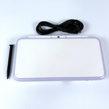 new Nintendo 2DS XL LL Console White & Lavender NTSC-J Japanese [Excellent]