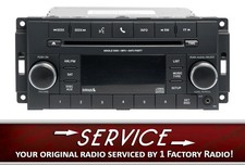 Remanufacture SERVICE for 2018 Jeep Wrangler Radio AM FM CD P68252825AC RES