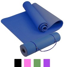 Tapis De Yoga Salle De Sport Gym Tapis Doux Pour Entraînement Exercices