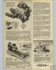 1971 PAPER AD 2 PG COX Model