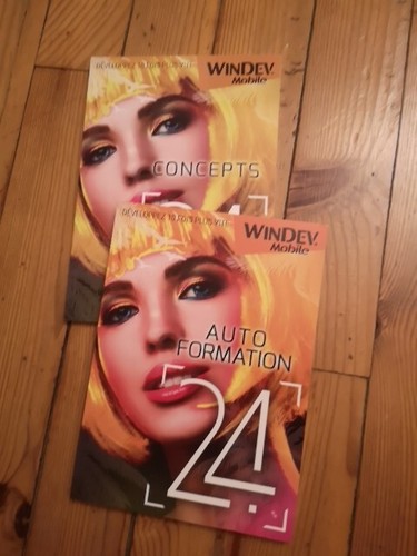 Lot manuels windev - manuels, mobile