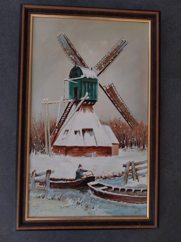 Tableau peinture huile sur - tableau,