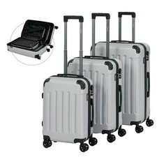 AREBOS Set de 3 valises de