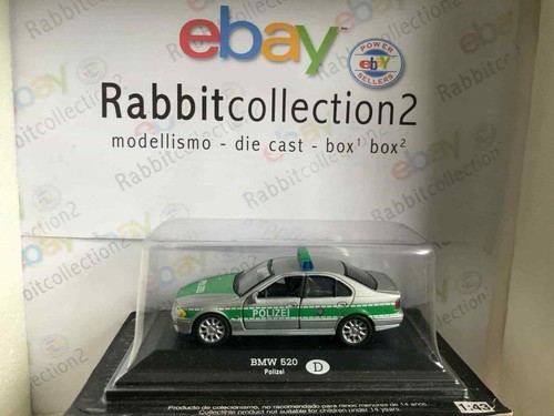 Die cast bmw 520 police - die,