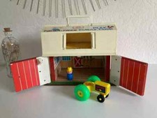 2⚜️ Old Fisher Price Play Family Farm Educational Farm Toy Ref 915 Vintage