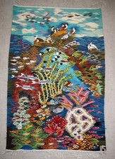 Tapisserie laine art mural -