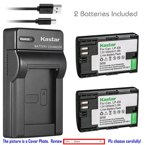 Kastar battery slim charger - kastar,