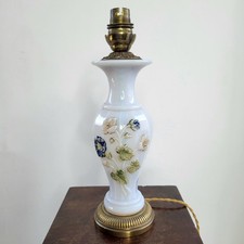 Pied de Lampe en Opaline