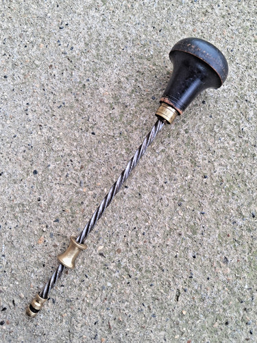 Ancienne drille 5cm outil - ancienne, 20,5cm