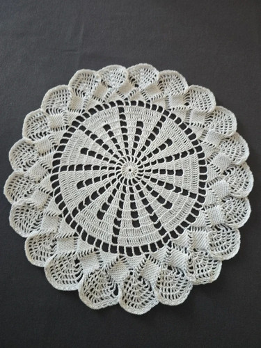 Napperon neuf crochet - au, blanc