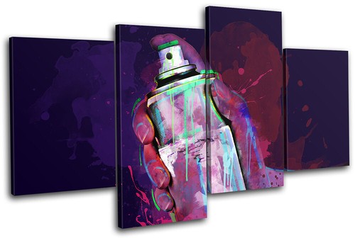 Graffiti neon spray can - neon,
