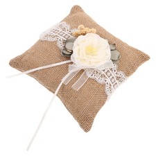  Coussin À Bagues En Dentelle