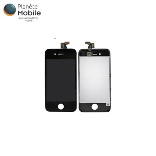 Ecran lcd vitre tactile noir - lcd,