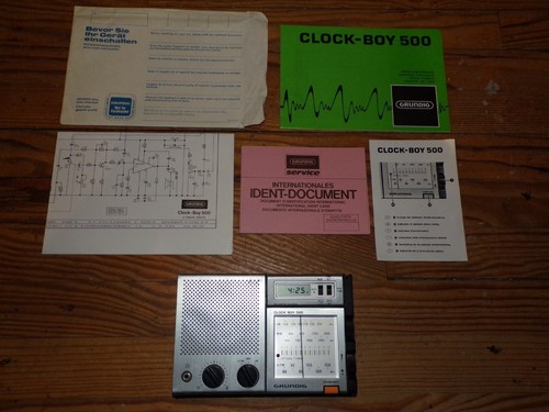 Ancien radio réveil - ancien,