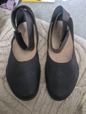 Trippen Ballerine Combine noir 36 cuir grainé design éthique confort scratch