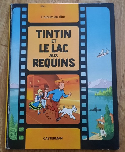 Tintin lac aux - lac, requins