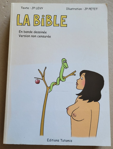 Bible bande dessinée - bible, en
