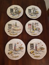 Lot de 6 assiettes de Gien
