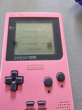 Game Boy pocket  Rose   Console Nintendo * Test OK *