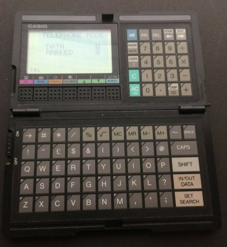 Casio digital diary - casio, sf-4000