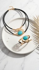 Duo Turquoise Chic – Collier
