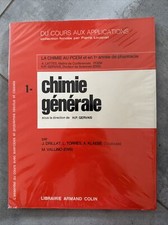 La chimie générale au PCEM Tome I : Chimie générale - Collectif