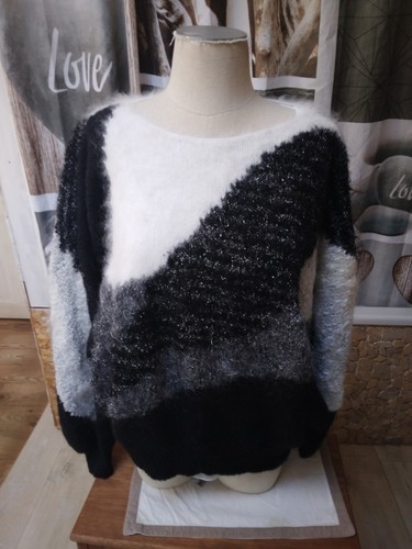 Joli pull angora - ,