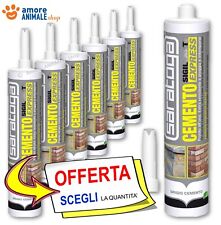 Saratoga CIMENT SIGILLANT Express 310ml → 1/6 Pz Prêt À L'Emploi Extra Résistant