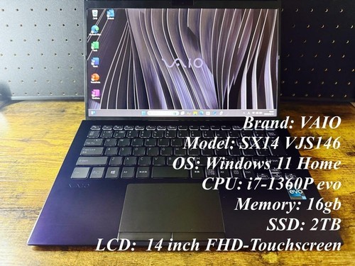 Portable tactile vaio sx14 - pc,