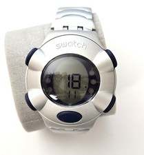 Swatch Irony Beat 2001 - YQS1000C - FLOATING DOT Bleu - Nouveau -