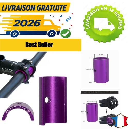 Adaptateur potence vélo 8 - vélo, 31,8