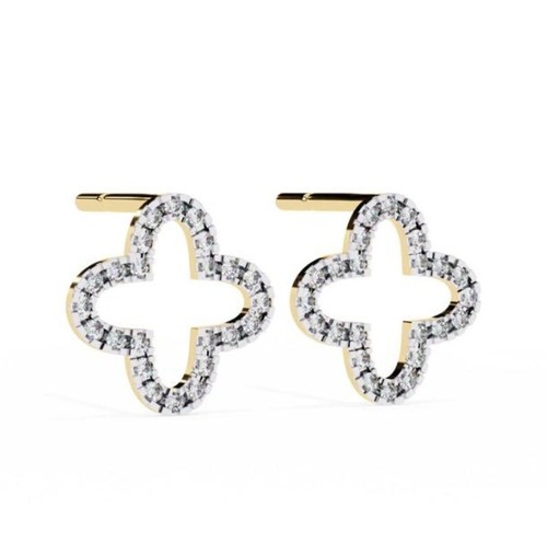 Boucles oreilles fleur - d'oreilles,