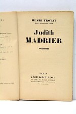 TROYAT Judith Madrier Paris
