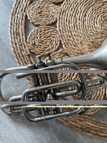 Ancienne trompette cornet - ancienne,