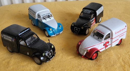 Lot voiture norev 2 cv - 2,