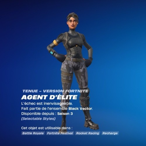 Fortnite ps5 agent élite - ps5, d’élite