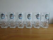 6 CHOPES A BIERE TERKEN 25 CL PUBLICITAIRE ANNEES 70-80 BISTROT 