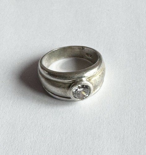 Anneau ancien argent 925 - en,