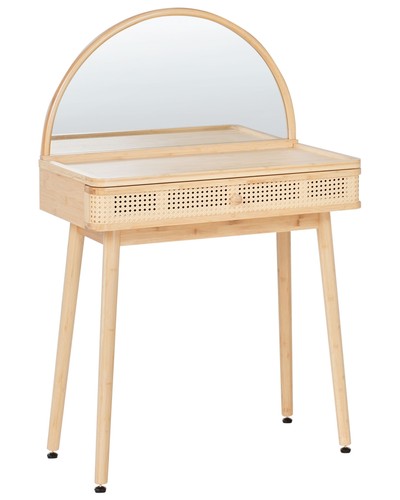 Coiffeuse boho avec miroir - coiffeuse,