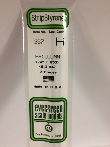 Evergreen eg287 250 - -, .250"