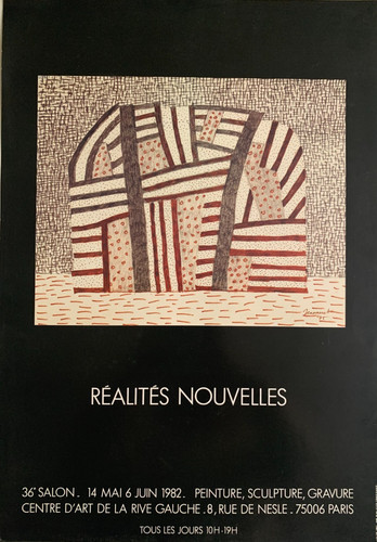 Ancienne affiche realites - ancienne,