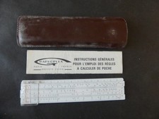 REGLE A CALCUL GRAPHOPLEX 612